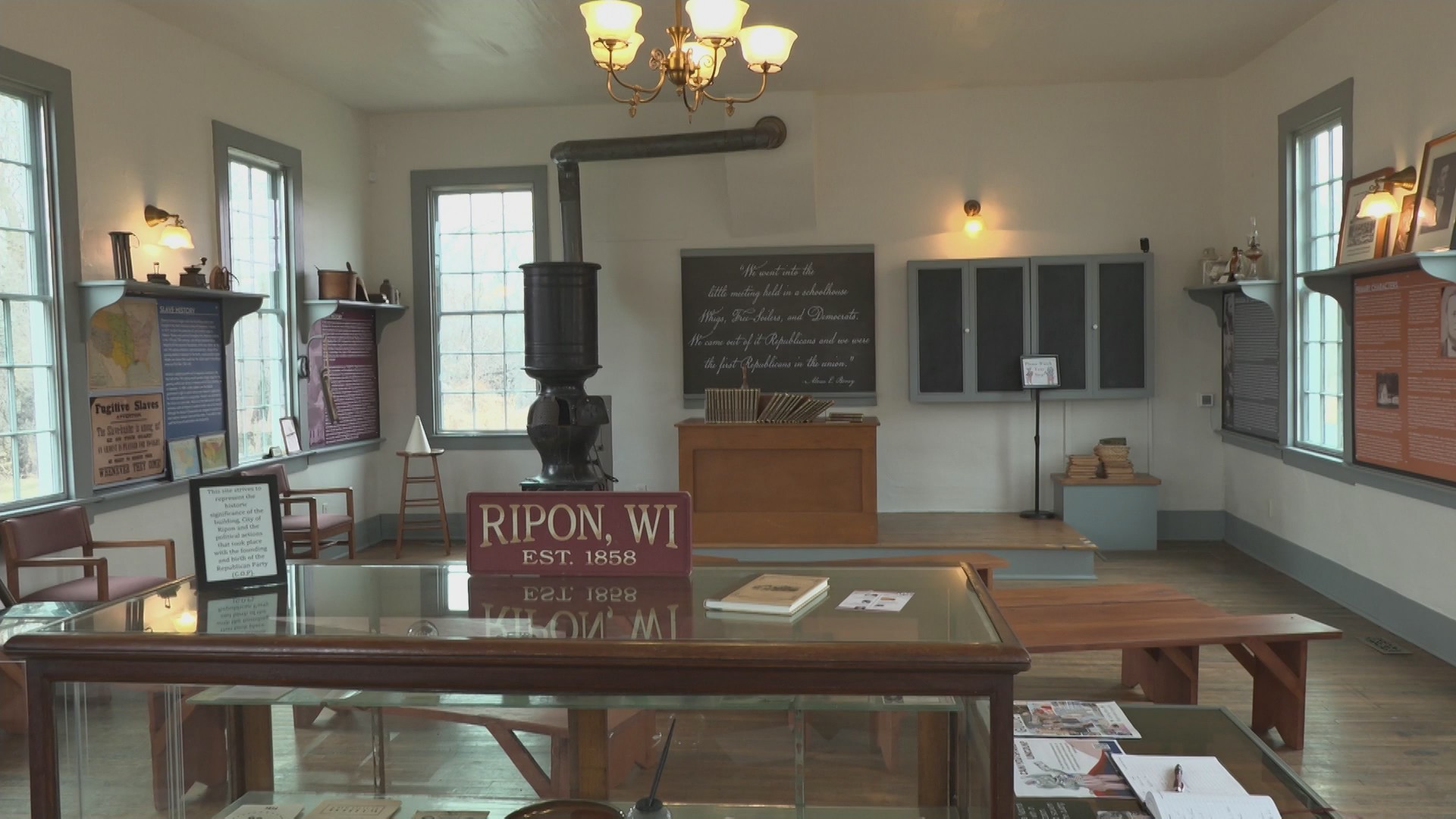 Spirit of America: Ripon schoolhouse etched in history as birthplace of ...