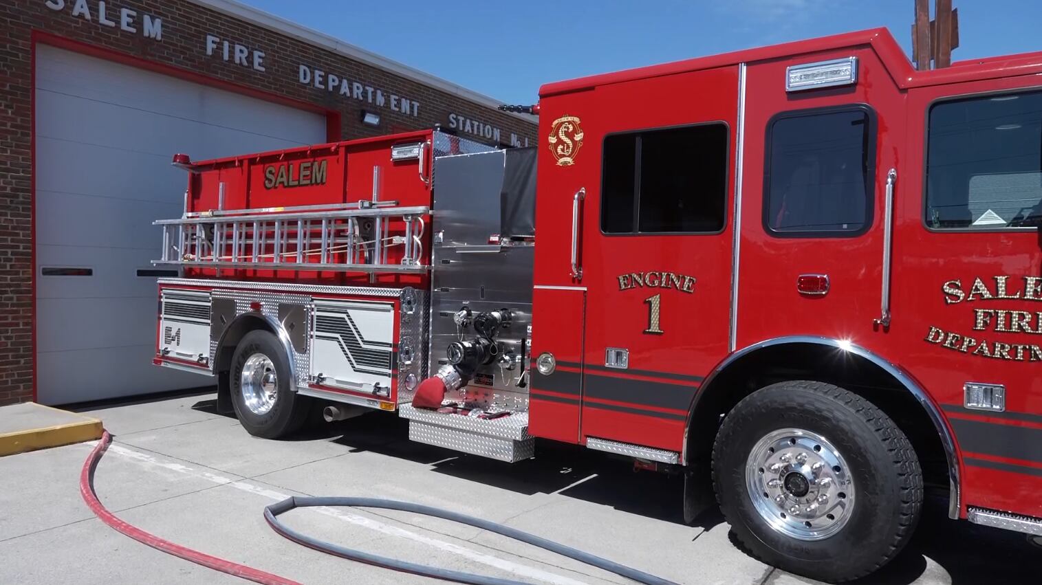 Salem Fire Department gets new fire engine within months, not years