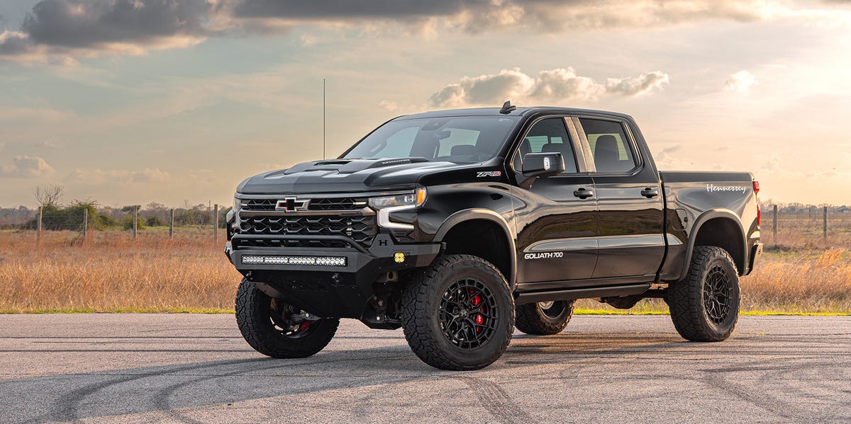 700-HP Chevy Silverado 1500 ZR2 'Goliath' goes after the mighty Ford F ...