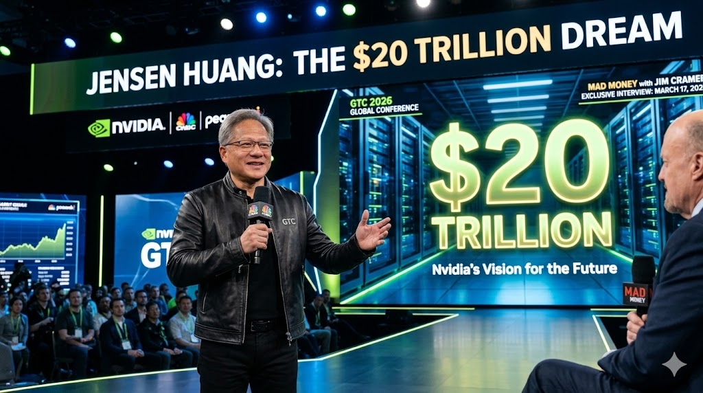 Nvidia's Jensen Huang wants to 'die on the job' building a $20 trillion ...