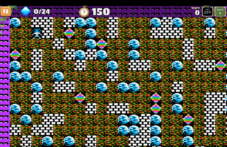 I'm hooked on the ZX Spectrum update to Boulder Dash 40th anniversary