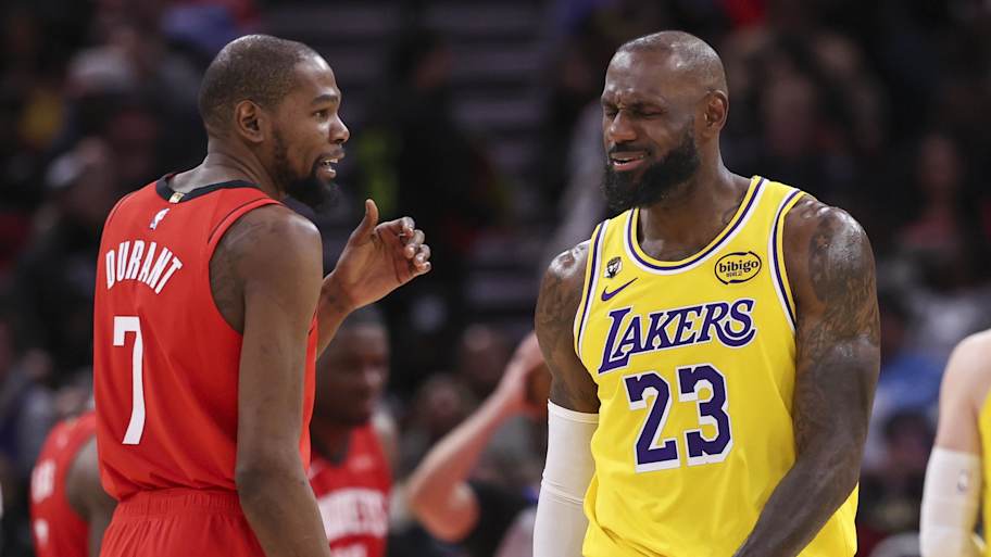 Will Wednesday's Rockets-Lakers game be the last LeBron James-Kevin ...
