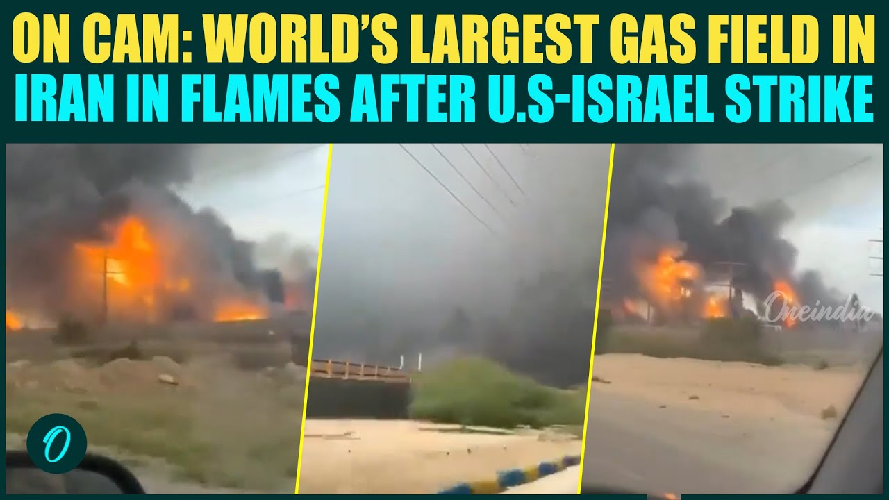 US-Israel bomb Iran’s largest gas field breaking: South Pars gas field ...