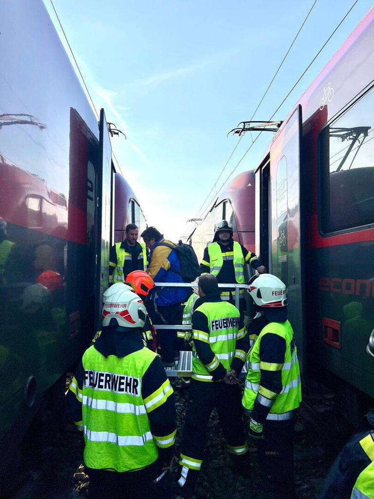Technisches Gebrechen legt Bahnstrecke in Gattendorf lahm. Großeinsatz mehrerer Blaulichtorganisationen.