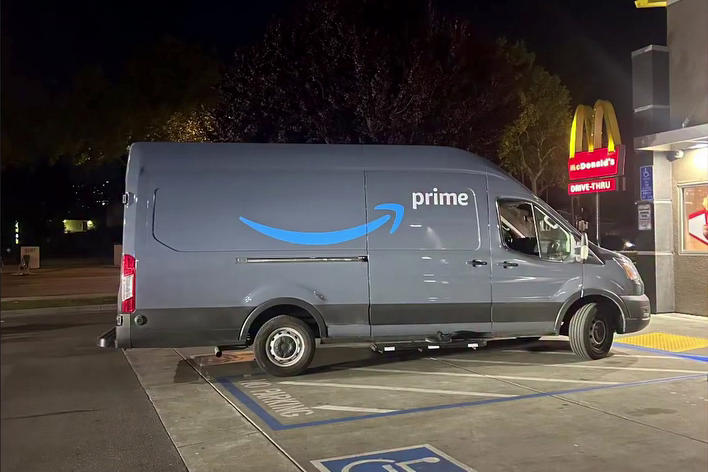Amazon van stolen in SF tracked to East Bay McDonald’s, suspect arrested