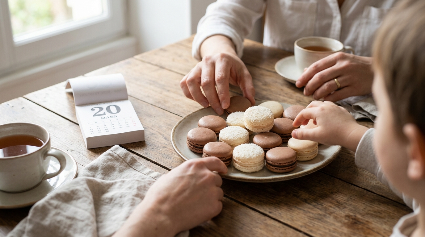 Ce 20 mars, ne ratez pas la journée de ces macarons : 3 recettes maison ...