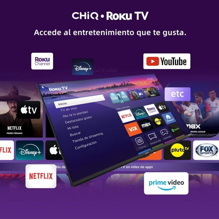 Sin gastar más de $2,000 llevas tu televisión CHiQ de 32