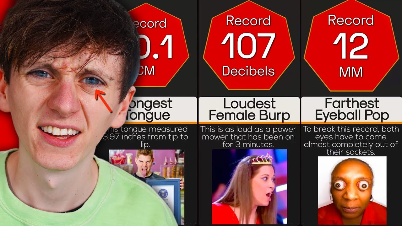 The weirdest Guinness World Records
