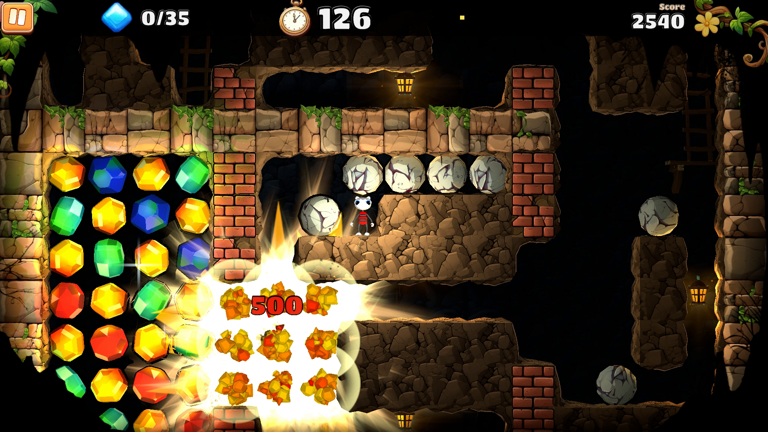 I'm hooked on the ZX Spectrum update to Boulder Dash 40th anniversary