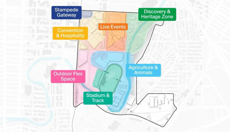 The Calgary Stampede unveils 20-year 'master plan' for Stampede Park