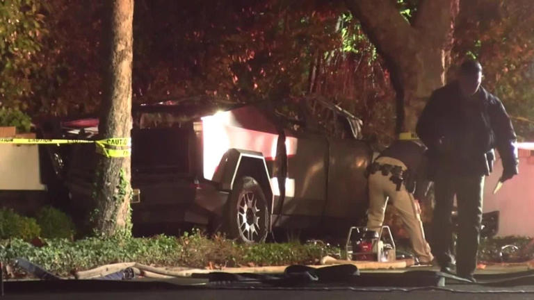 Student who survived deadly Tesla Cybertruck crash in California sues ...