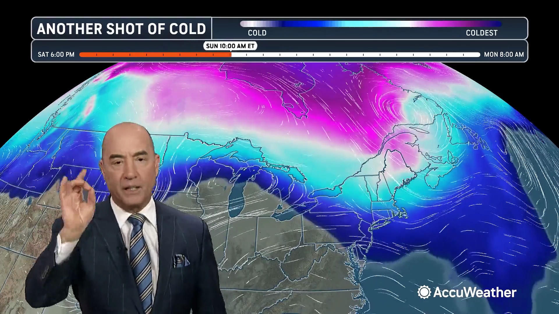 When does spring come back to the eastern US?