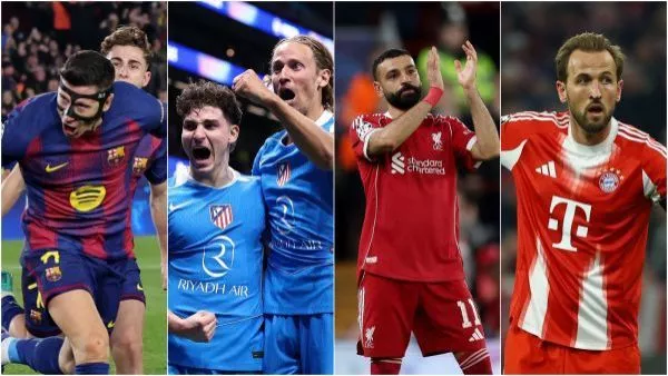 Así quedaron los cuartos de final de la UEFA Champions League