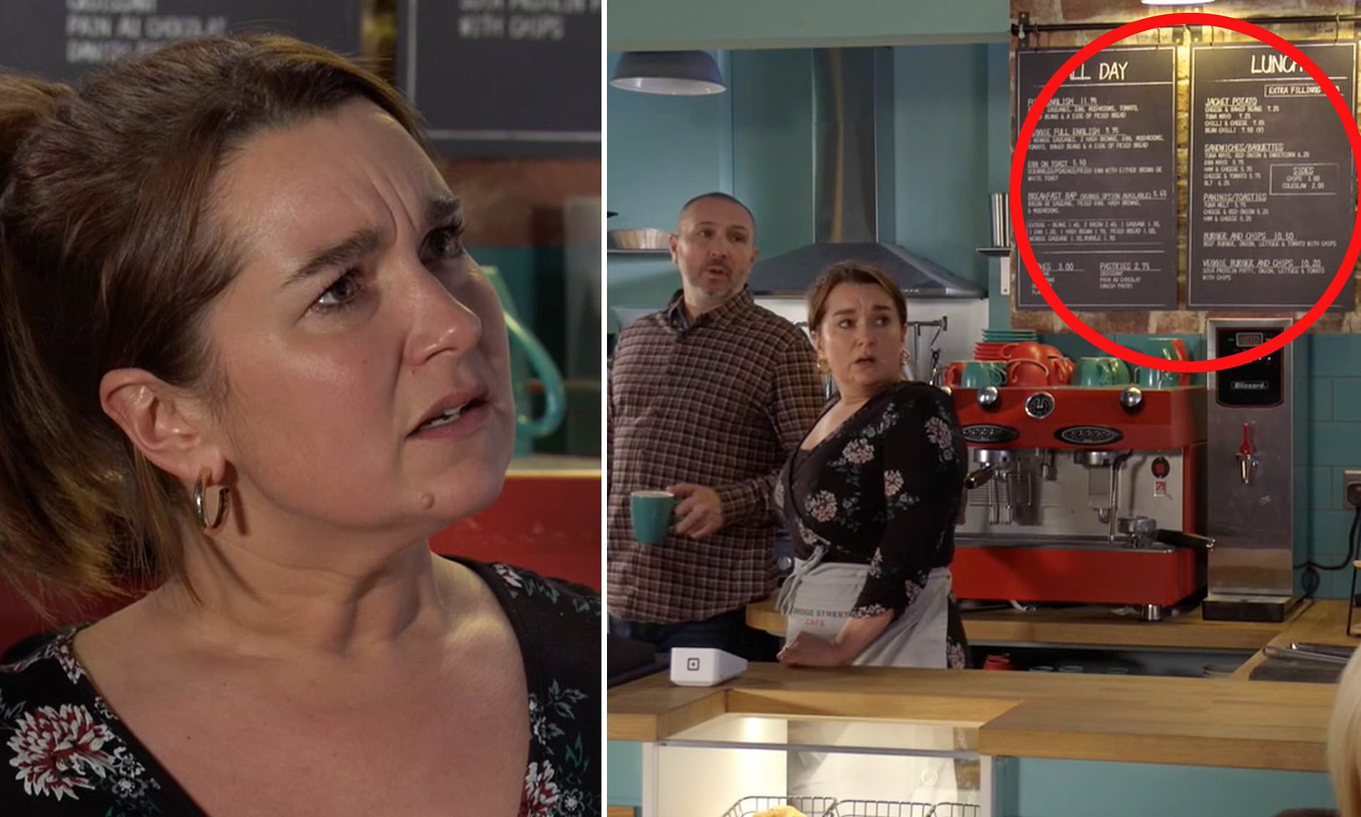 EastEnders viewers are stunned by the price of a jacket potato