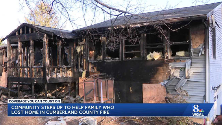 Cumberland County family starting over after losing everything in house ...