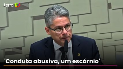 Alessandro Vieira critica Flávio Dino e STF após suspensão de quebra de sigilo de Lulinha