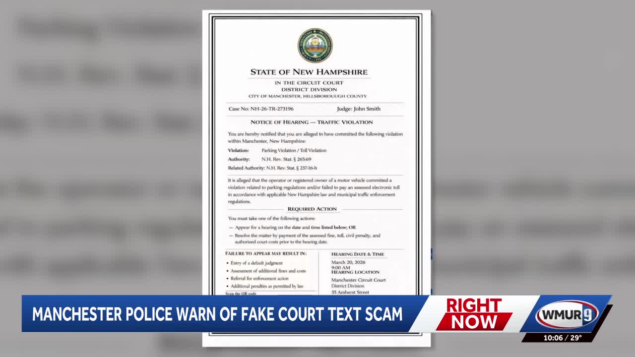 Police issue warning about very realistic-looking scam targeting New ...