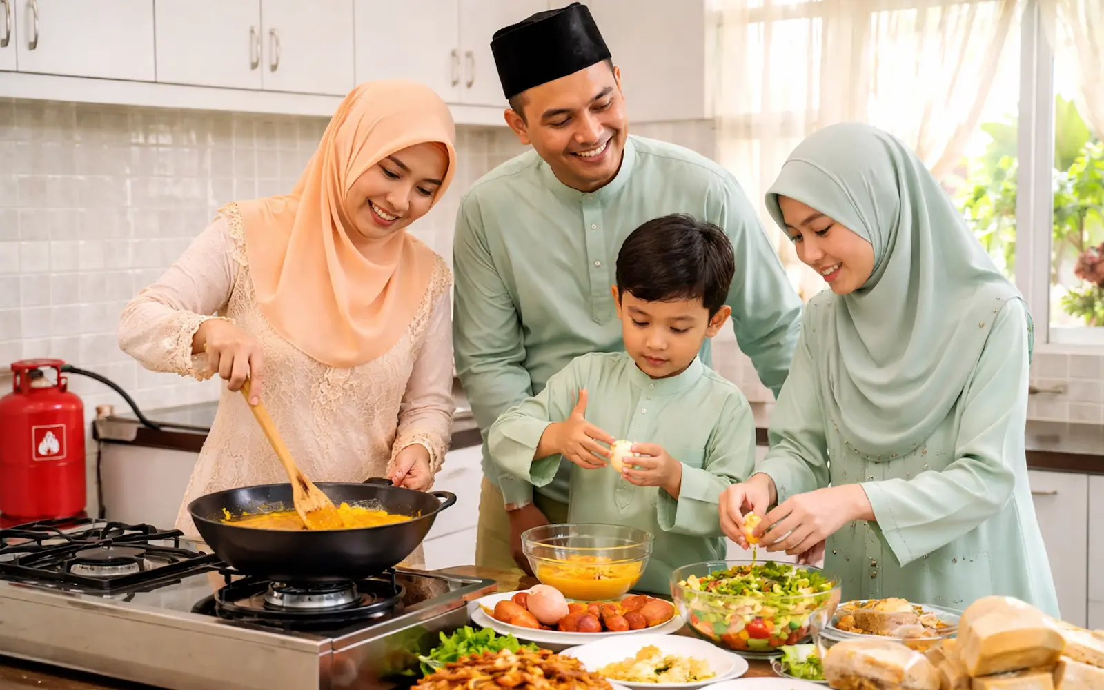 Simple gas-safety checks to carry out while celebrating Raya