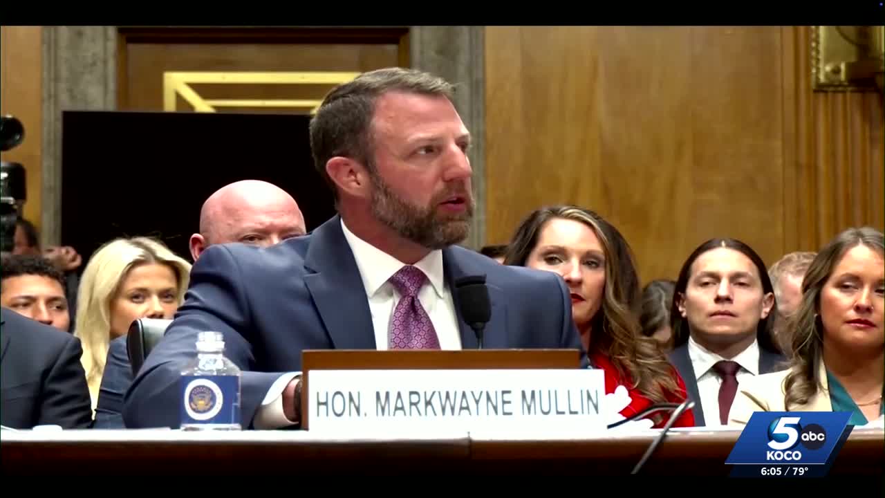 Sen. Markwayne Mullin's confirmation hearing for DHS secretary