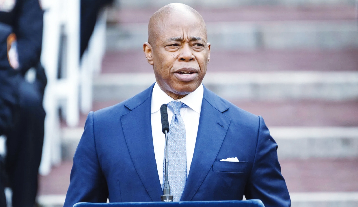 NYC drops ex-mayor Adams' legal defense