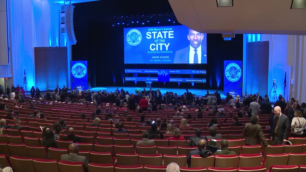 Mayor Andre Dickens delivers 2026 Atlanta State of the City address