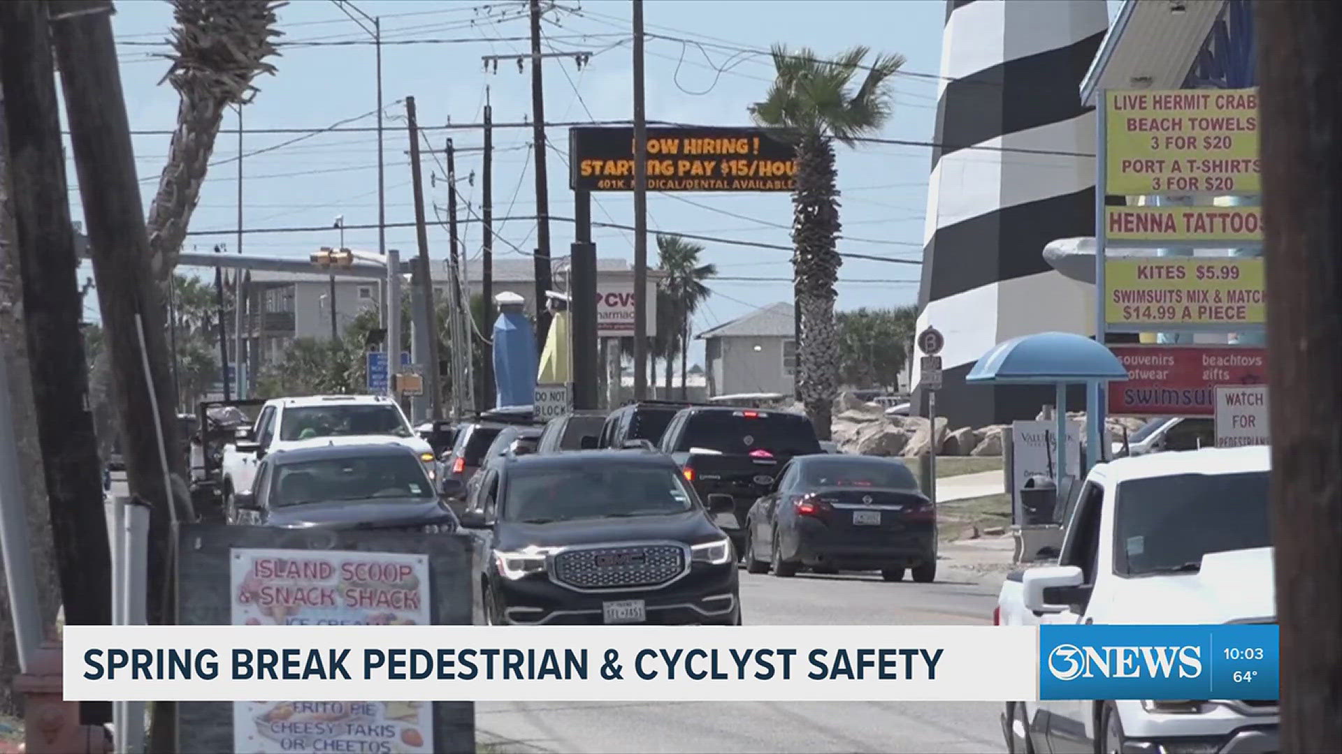 TxDOT advises pedestrian, cyclist safety during spring break