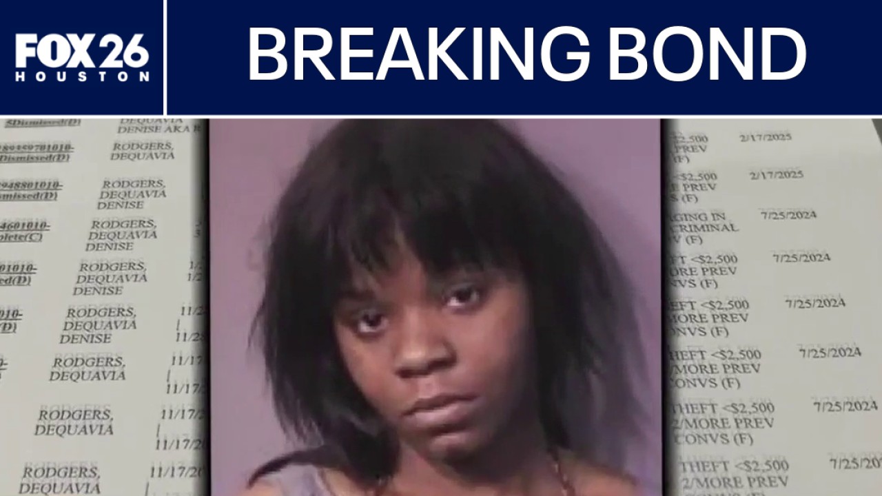 Harris County judge grants bond to convicted thief with 37 felony charges