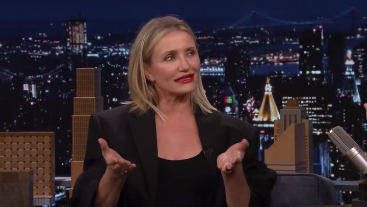Watch: Cameron Diaz reveals three-year-old daughter knows 'all the