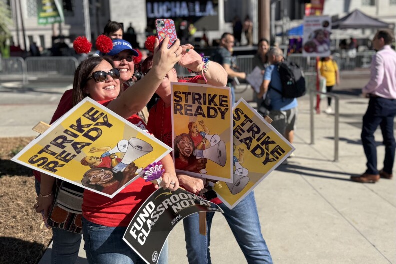 LAUSD's teacher and staff unions will strike if no deal is reached by ...