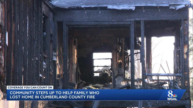 Cumberland County family starting over after losing everything in house ...
