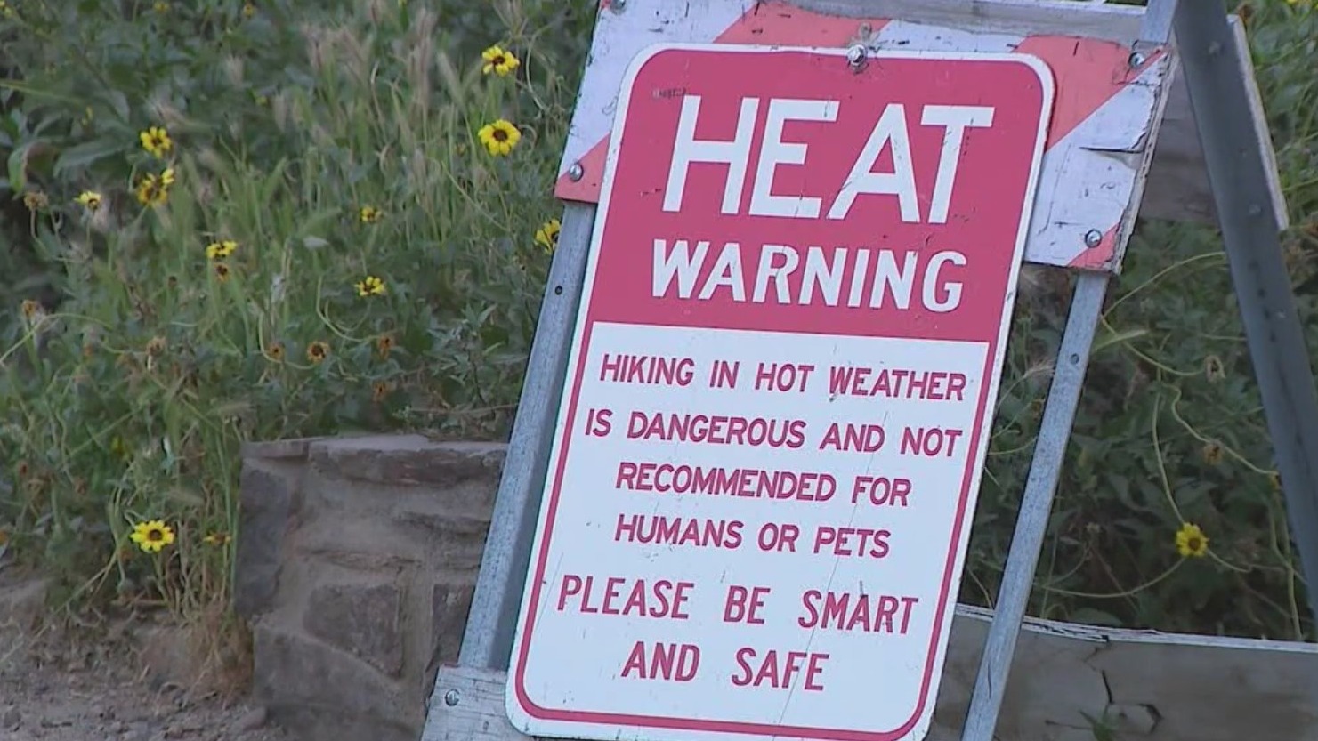 Hiking during Southern California heat wave