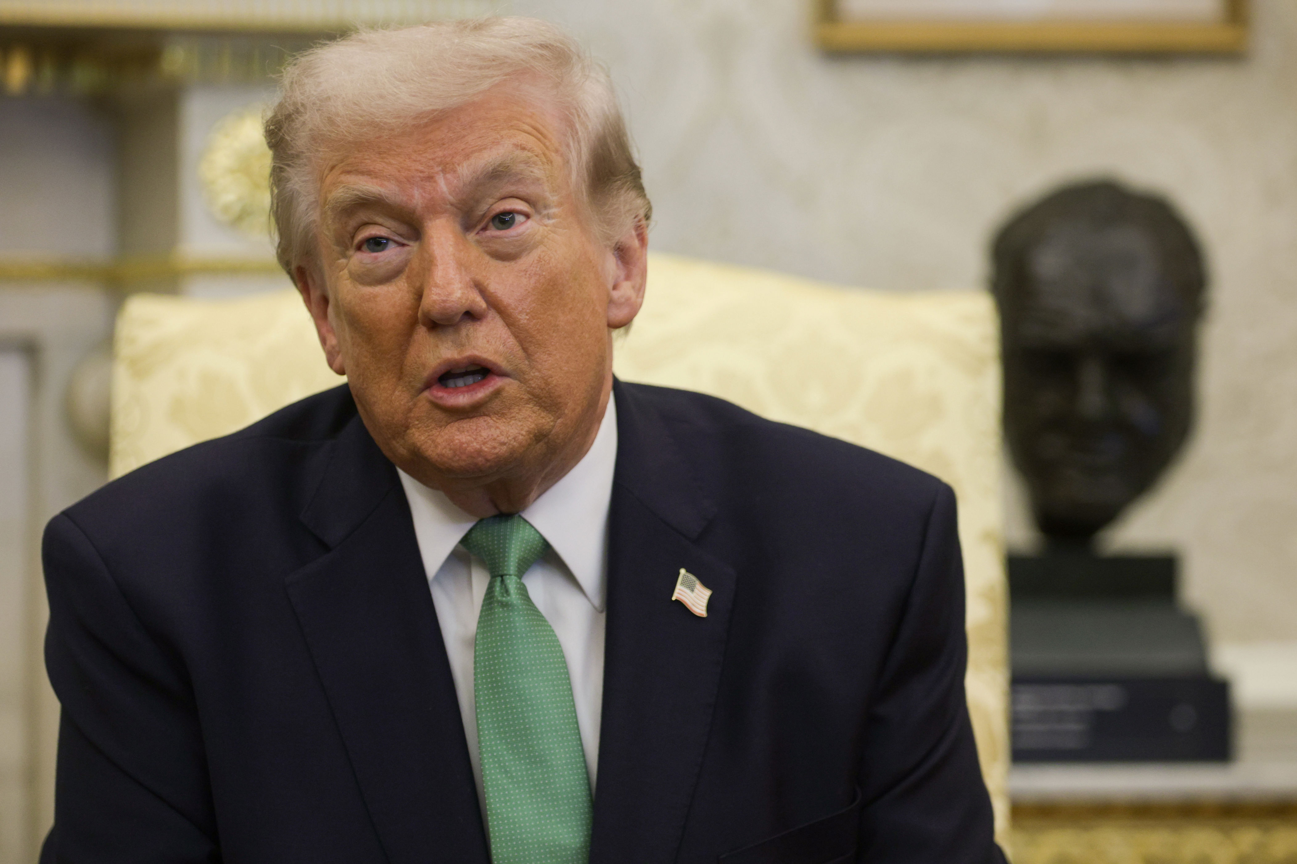 Donald Trump's approval rating hits new low, poll shows