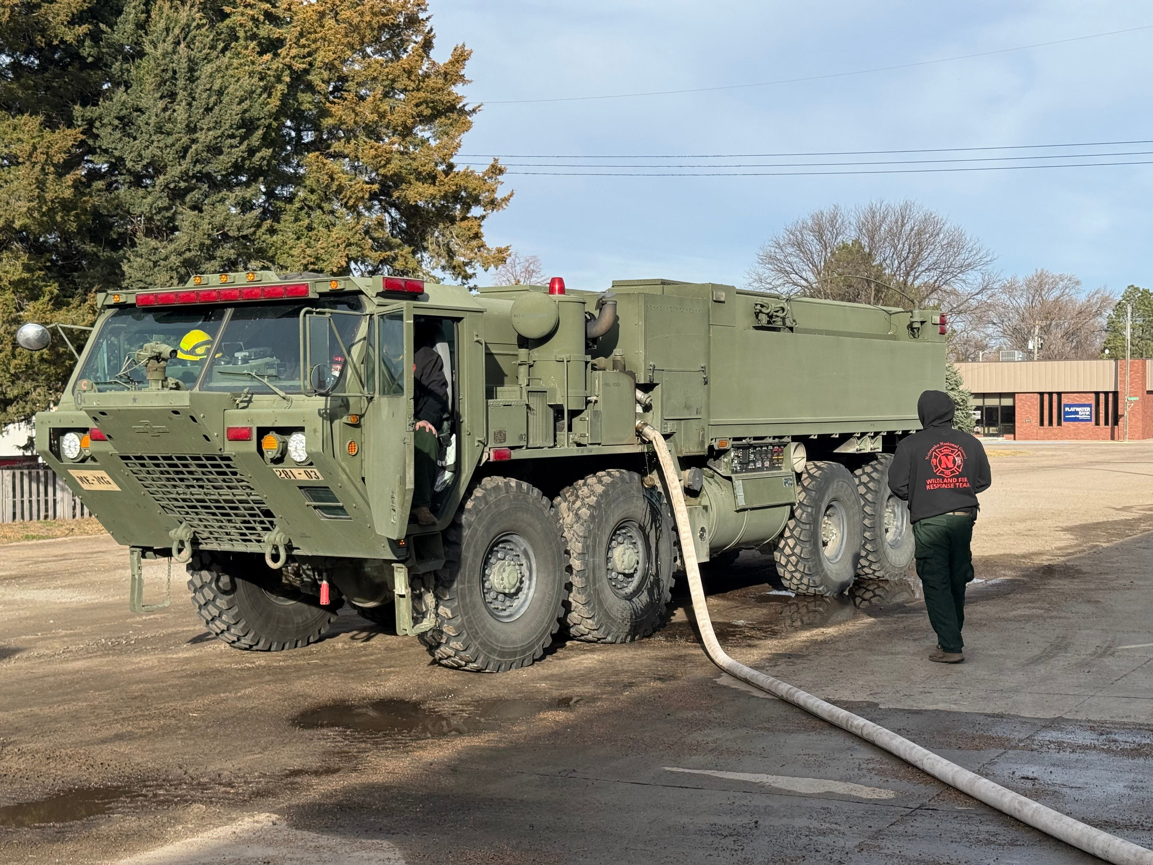Crews make progress on Nebraska wildfires as winds keep threat high<br><br>