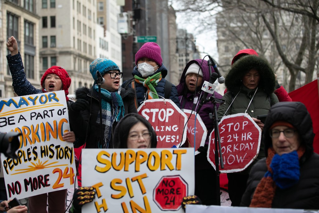 Support cracks for bill banning 24-hour home care shifts