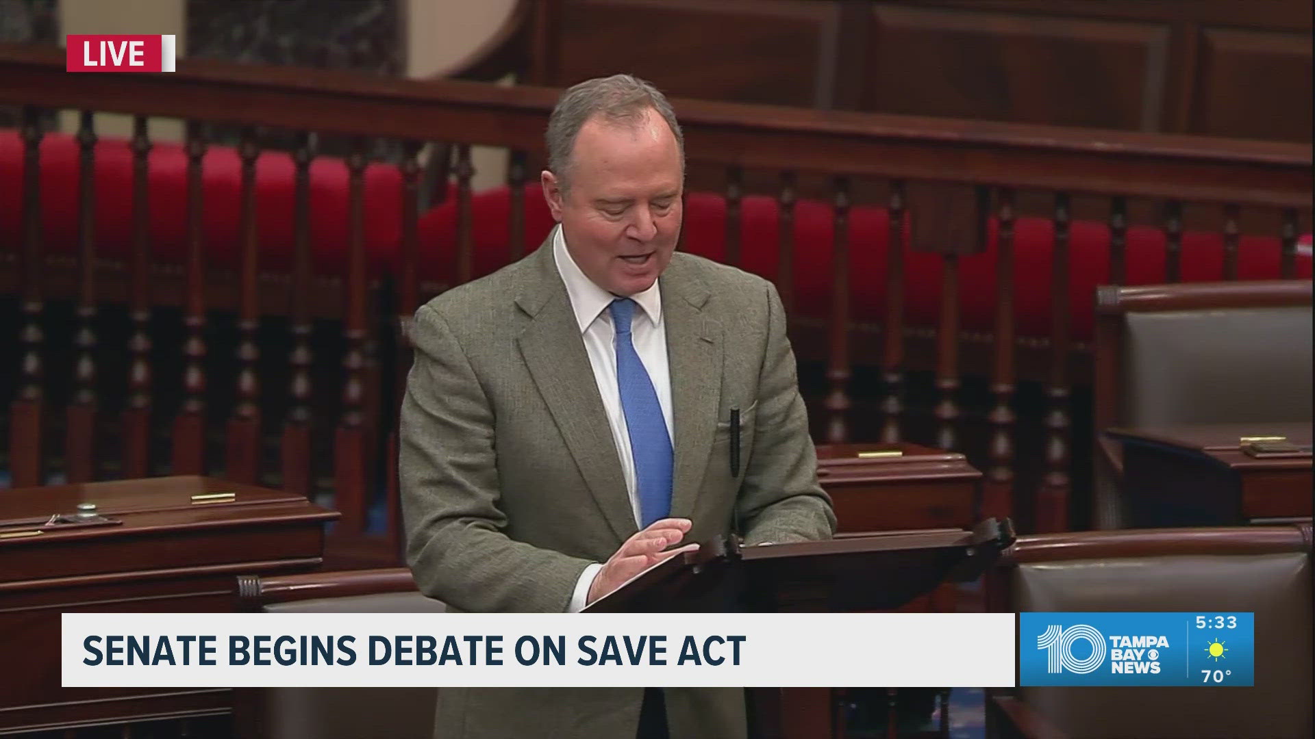 US Senate begins debate on the SAVE Act
