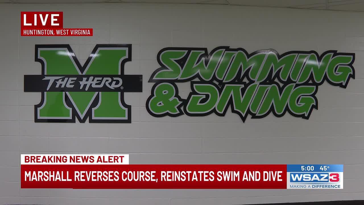 Marshall to reinstate swimming, diving team