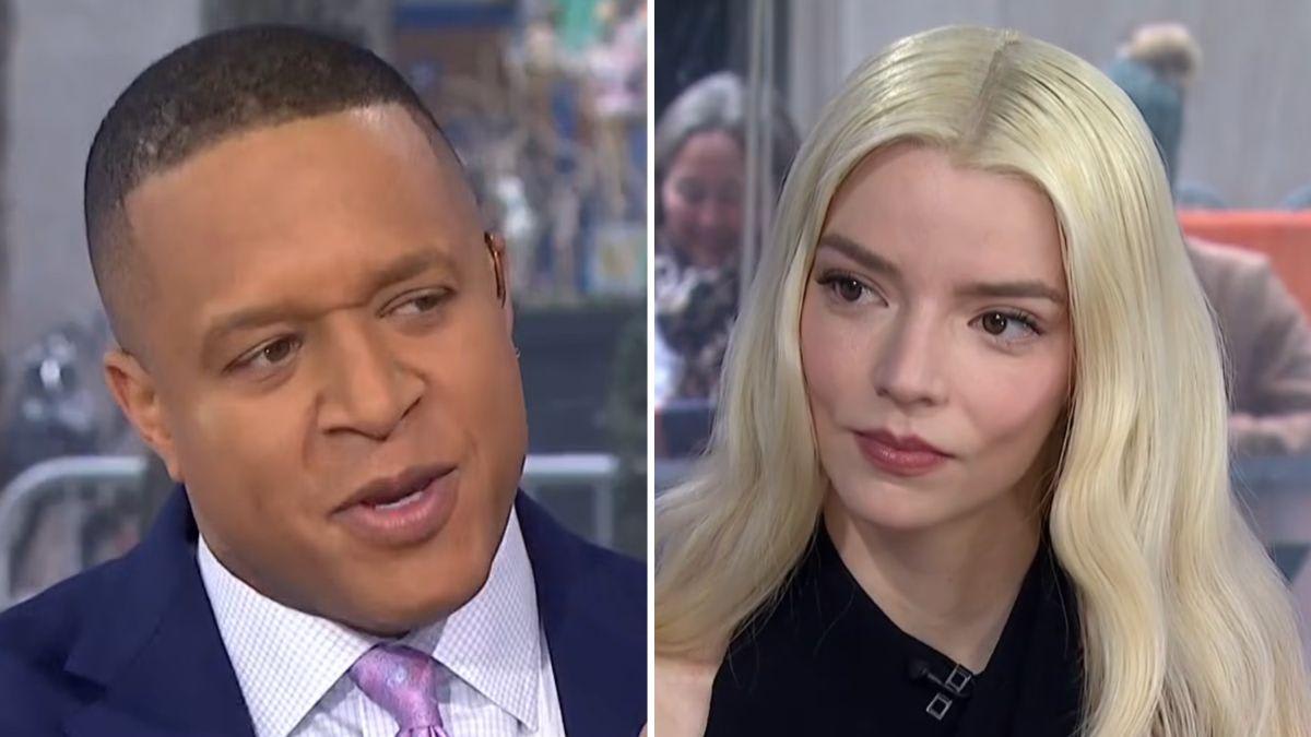 'Today' star Craig Melvin trolled after asking Anya Taylor-Joy ...