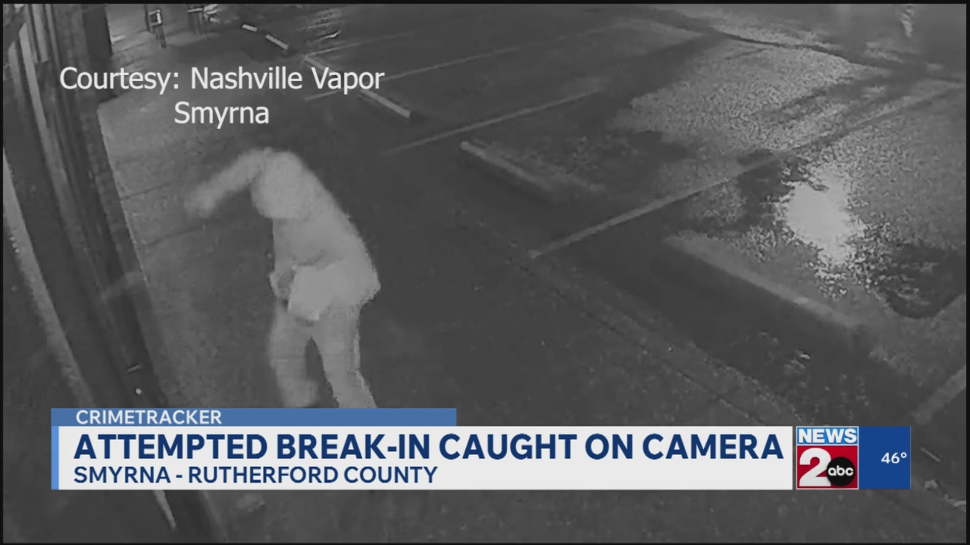 Attempted break-in caught on camera in Smyrna