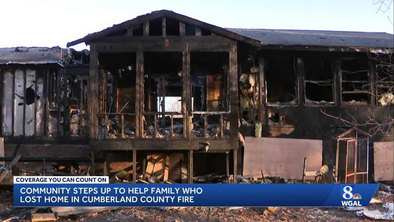 Cumberland County family starting over after losing everything in house ...