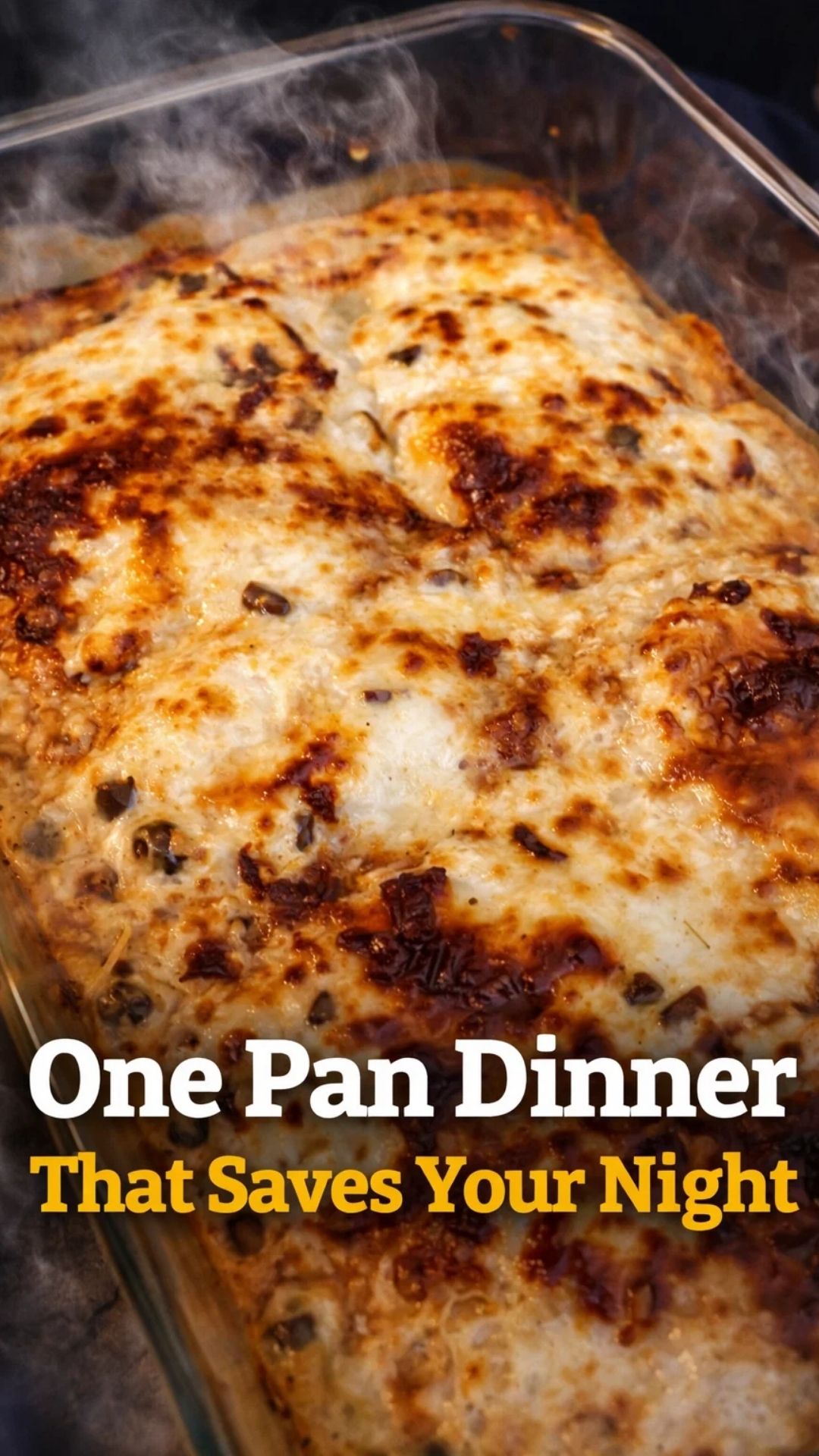 One pan dinner that saves your night