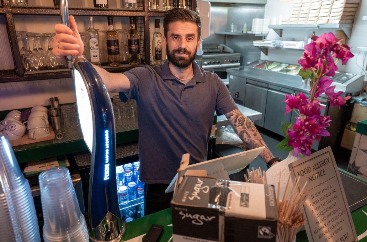 We visited Medusa @ Olive, a traditional Greek taverna in a shipping ...