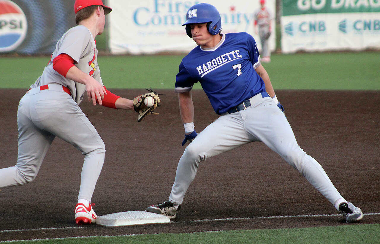 'It was just enough': Alton edges Marquette 2-1 in baseball season opener