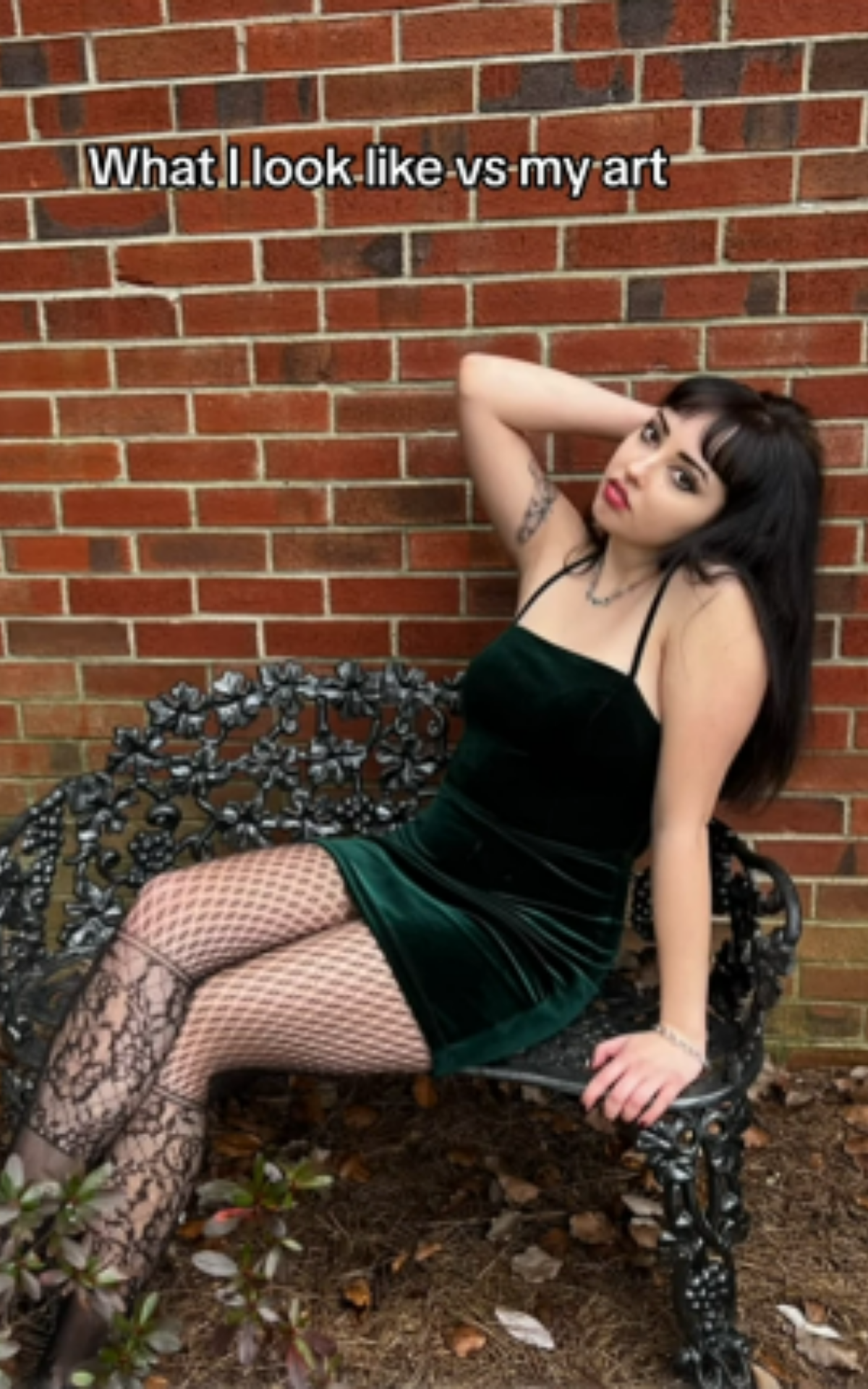 From self to canvas: Comparing my real-life look with my art