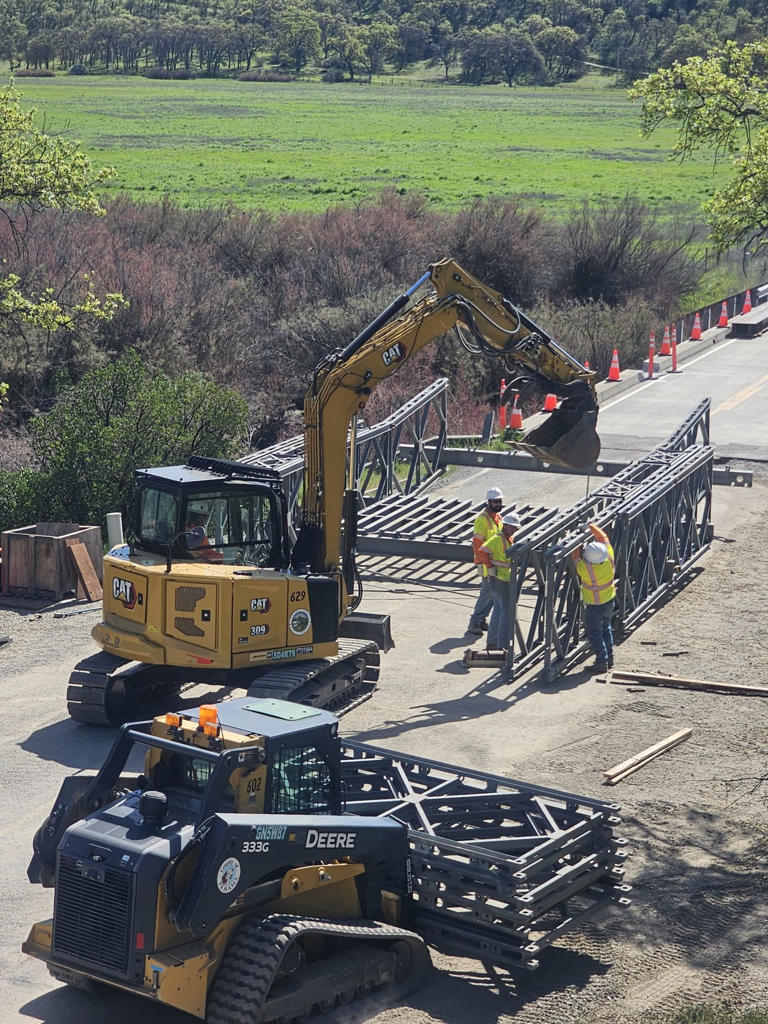 Newville Bridge construction begins