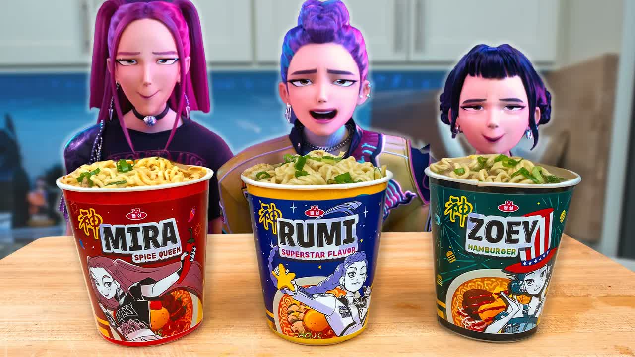 Three characters, three ramens, one taste test - cooking every ...