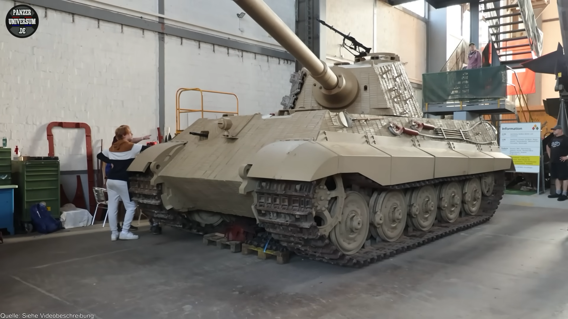 Königstiger 341 steht kurz vor dem Rollout