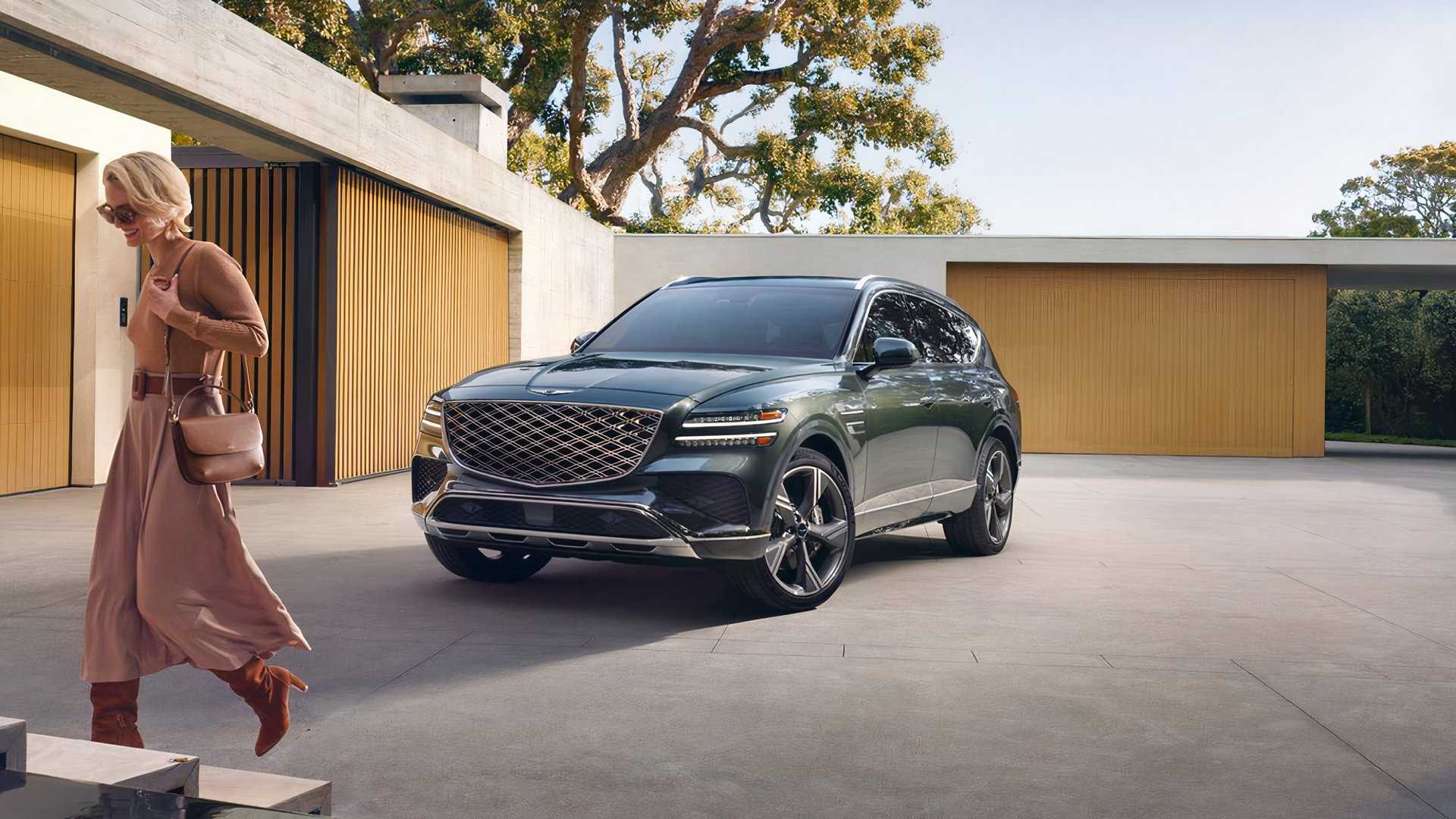2026 Genesis GV80 front 3/4