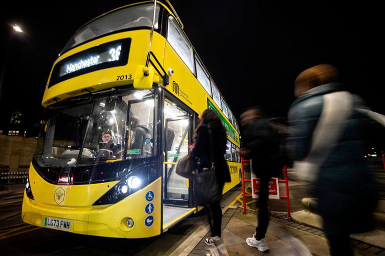 Every Greater Manchester borough to get a night bus in major Bee ...