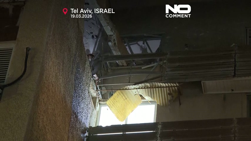 Iran missile strike hits Tel Aviv area as deaths mount across region