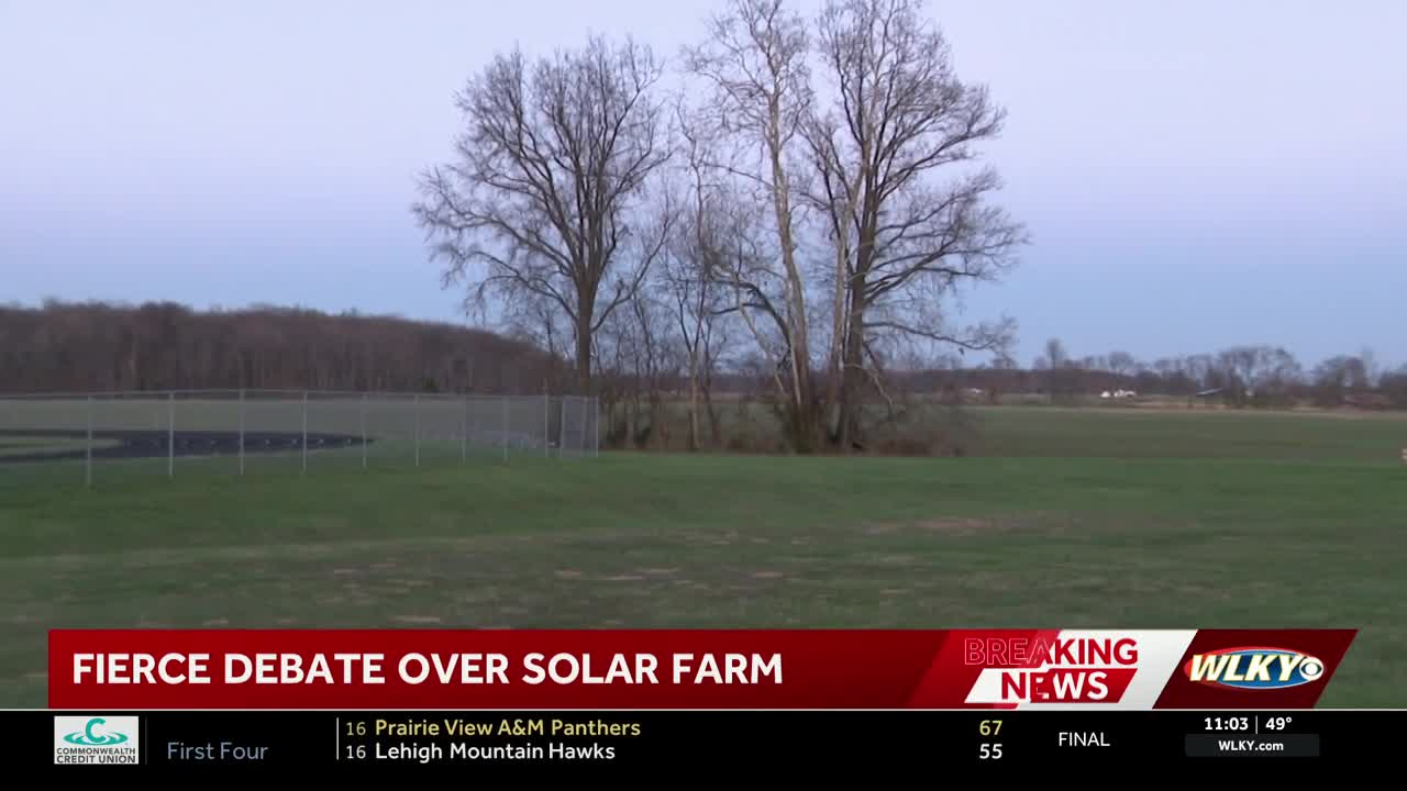 Fierce debate sparked over proposed solar farm in Clark County